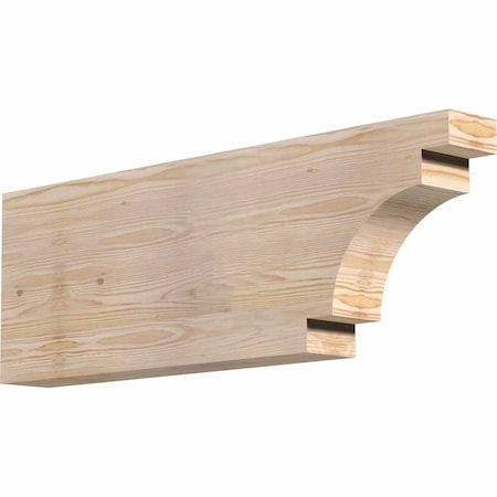 Ekena Millwork Mediterranean Rough Sawn Rafter Tail, Douglas Fir, 4"W x 12"H x 36"L RFT04X12X36MED00RDF